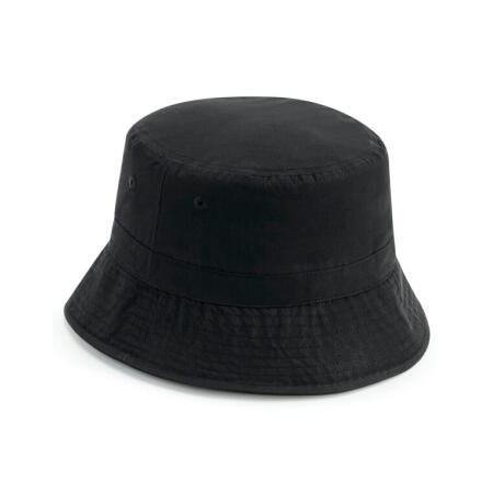 Beechfield B84R Beechfield  Recycled Polyester Bucket Hat Black