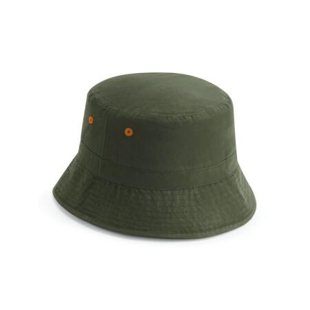 Beechfield B84R Beechfield  Recycled Polyester Bucket Hat Olive Green