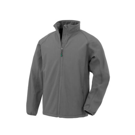 Result Recycled R901M Result Recycled Men's Recycled 2-Layer Print Softshell Workguard Grey