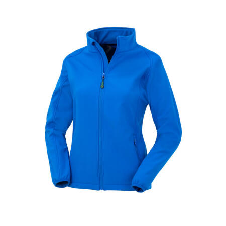 Result Recycled R901F Result Recycled Ladies' Recycled 2-Layer Print Softshell Royal Blue
