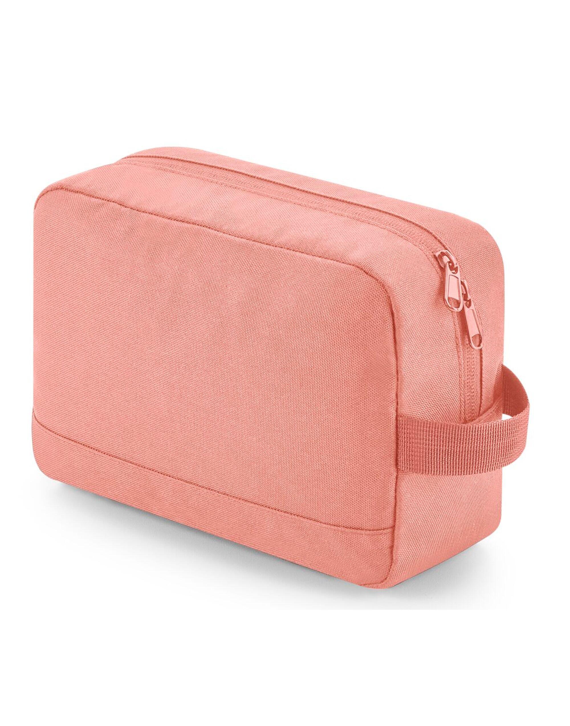 Bagbase BG277 Recycled Essentials Wash Bag Blush Pink