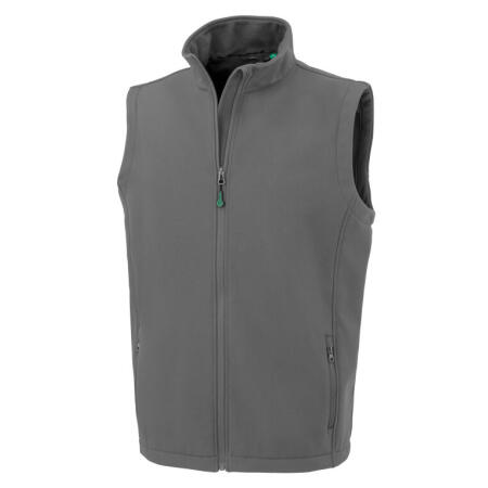 Result Recycled R902M Result Recycled Men's Recycled 2-Layer Print Bodywarmer Workguard Grey