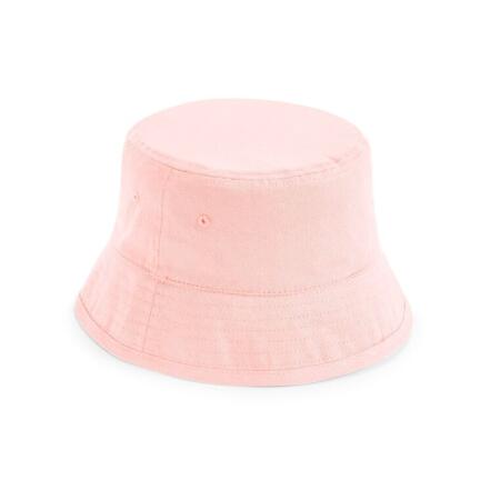 Beechfield B90NB Beechfield  Junior Organic Cotton Bucket Hat Powder Pink