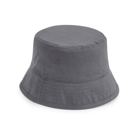 Beechfield B90N Beechfield  Organic Cotton Bucket Hat Graphite Grey