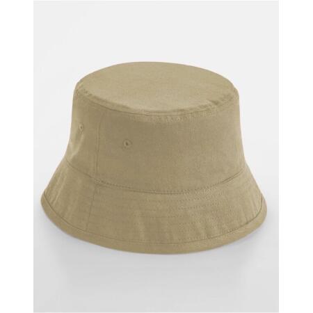 Beechfield B90N Beechfield  Organic Cotton Bucket Hat Desert Sand