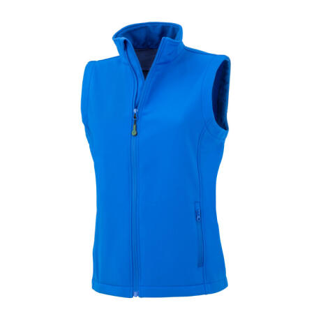 Result Recycled R902F Result Recycled Ladies' Recycled 2-Layer Print Bodywarme Royal Blue