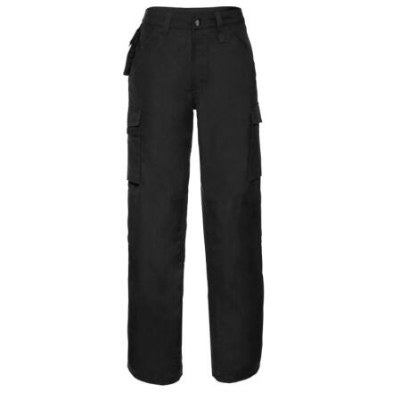 Russell 015MR Russell Heavy Duty Workwear Trousers (Reg) Black