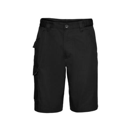 Russell 002M Russell Polycotton Twill Shorts Black