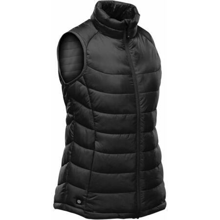 Stormtech AFV-1W Stormtech Women's Stavanger Thermal Vest Black/Graphite