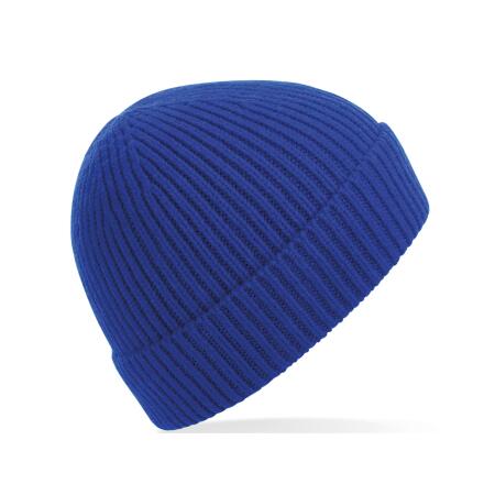 Beechfield B380 Engineered Knit Ribbed Beanie Bright Royal