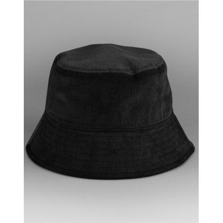 Beechfield B687 Beechfield  EarthAware Organic Cord Bucket Hat Black