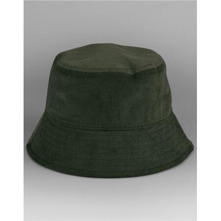 Beechfield B687 Beechfield  EarthAware Organic Cord Bucket Hat Forest Night