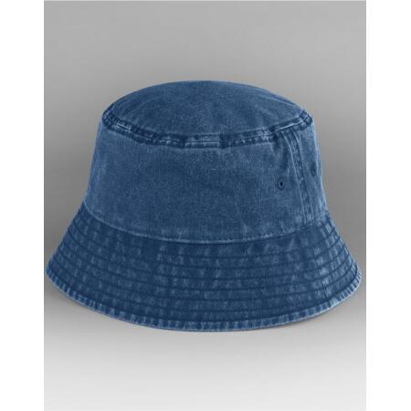 Beechfield B688 Beechfield  Vintage Bucket Hat Vintage Denim