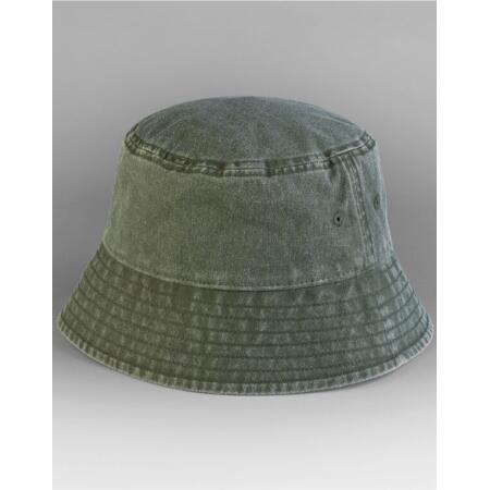 Beechfield B688 Beechfield  Vintage Bucket Hat Vintage Olive
