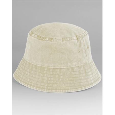 Beechfield B688 Beechfield  Vintage Bucket Hat Vintage Stone