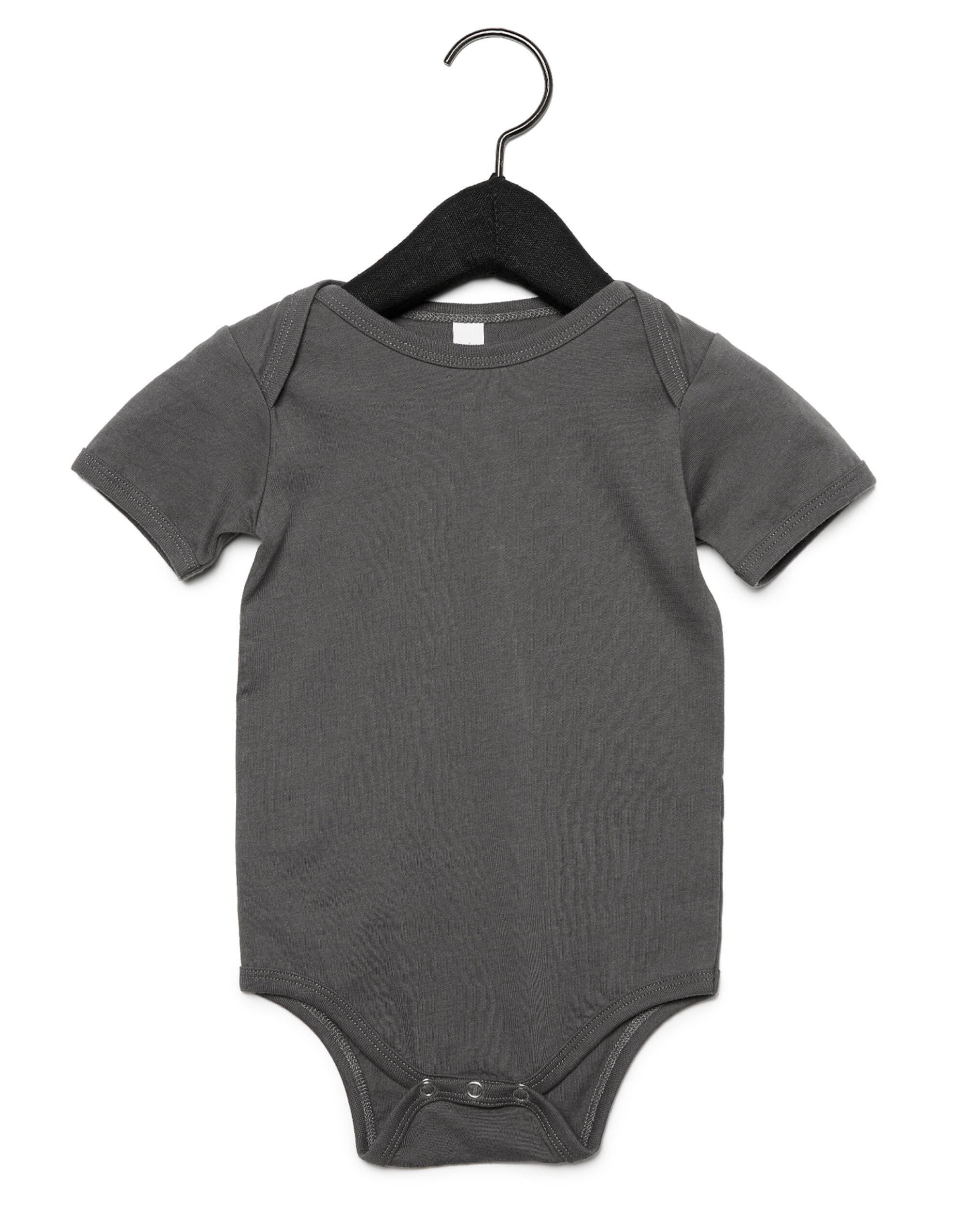 Bella Asphalt Baby Jersey Short Sleeve Onesie