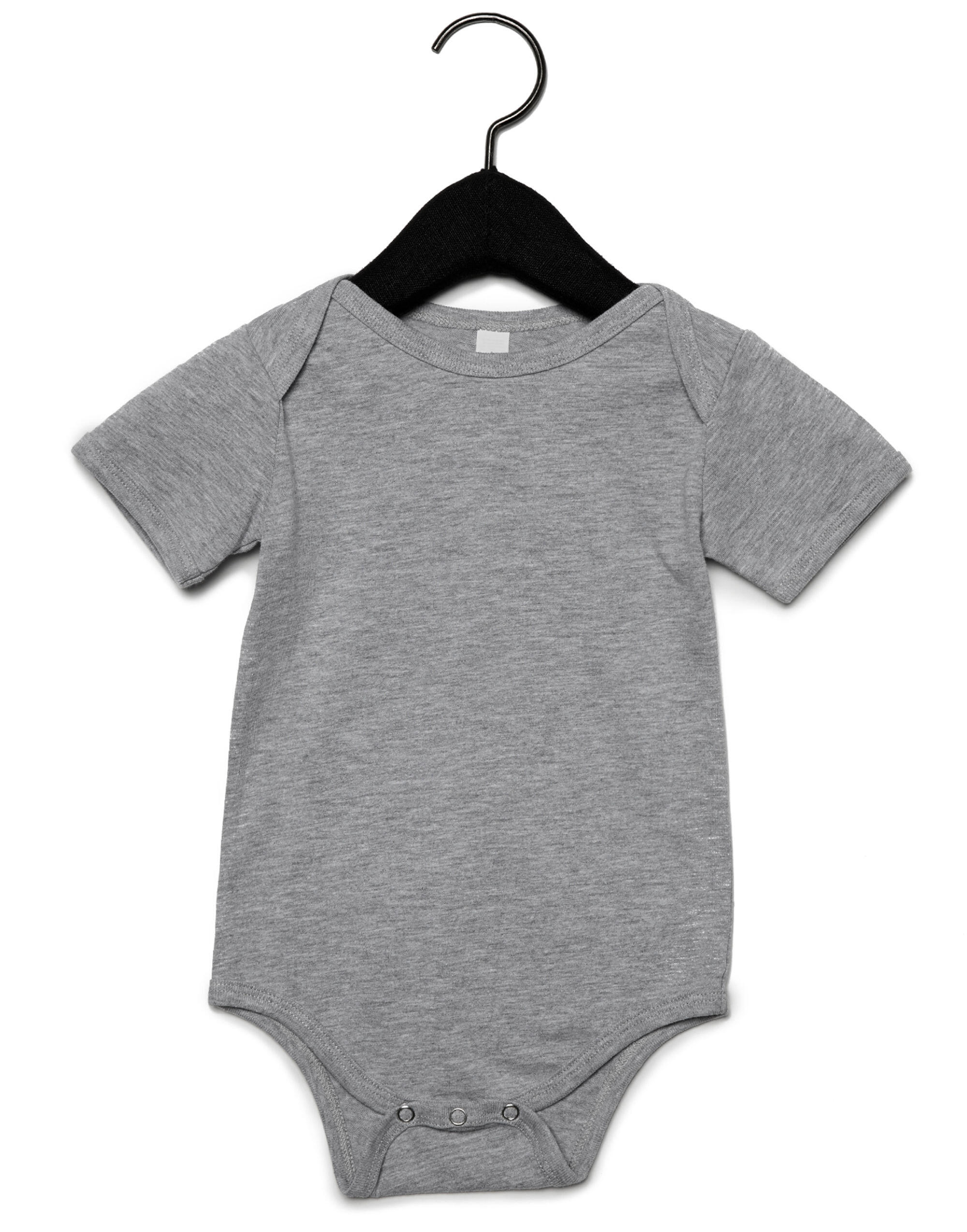 Bella Athletic Heather Baby Jersey Short Sleeve Onesie