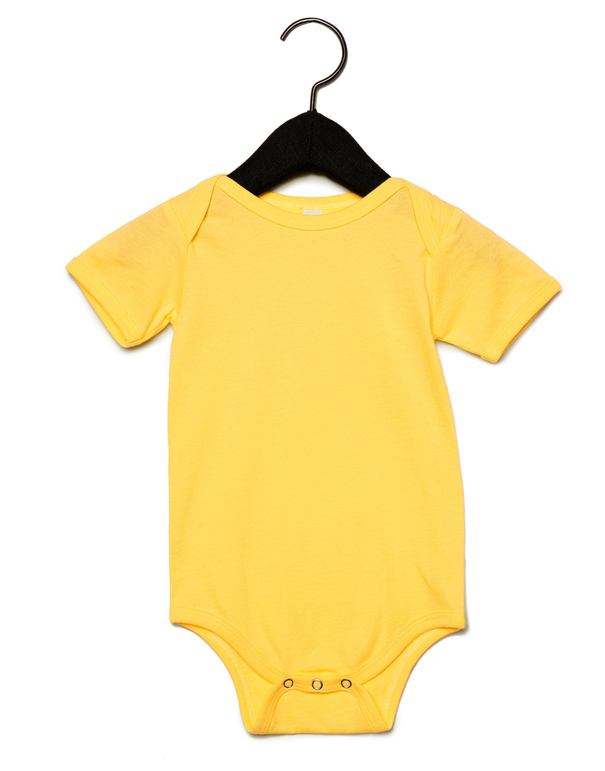 Bella Yellow Baby Jersey Short Sleeve Onesie