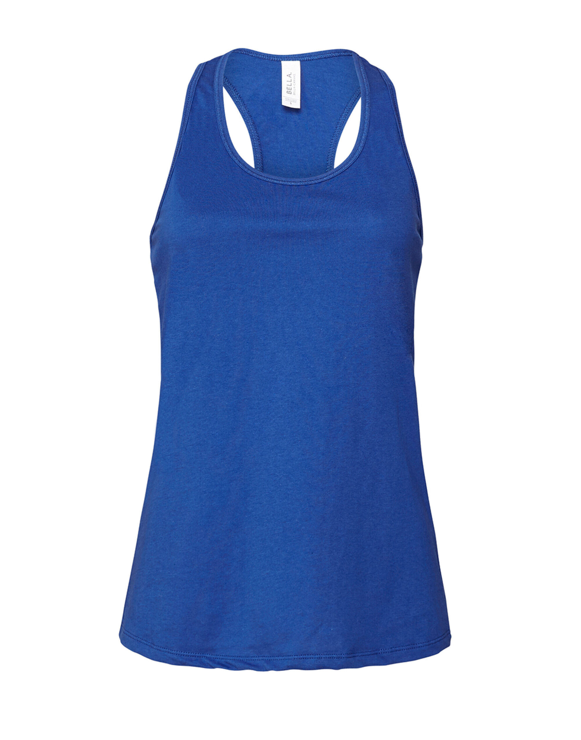 Bella True Royal Women's Jersey Racerback Tank
