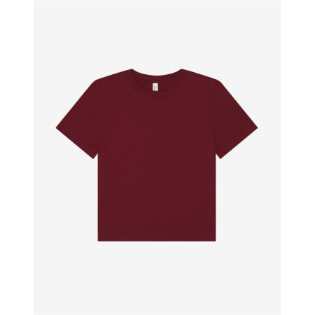 Bella BE6110 Bella Women's Heavy Boxy Tee Maroon
