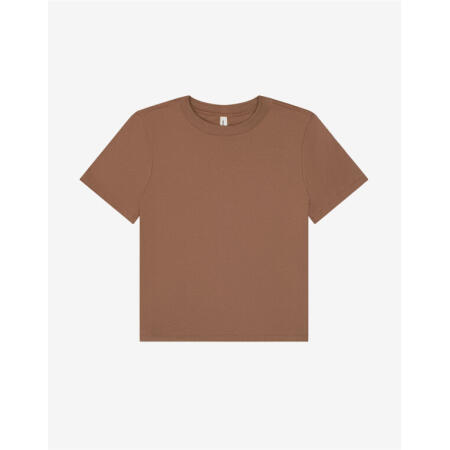Bella BE6110 Bella Women's Heavy Boxy Tee Vintage Brown
