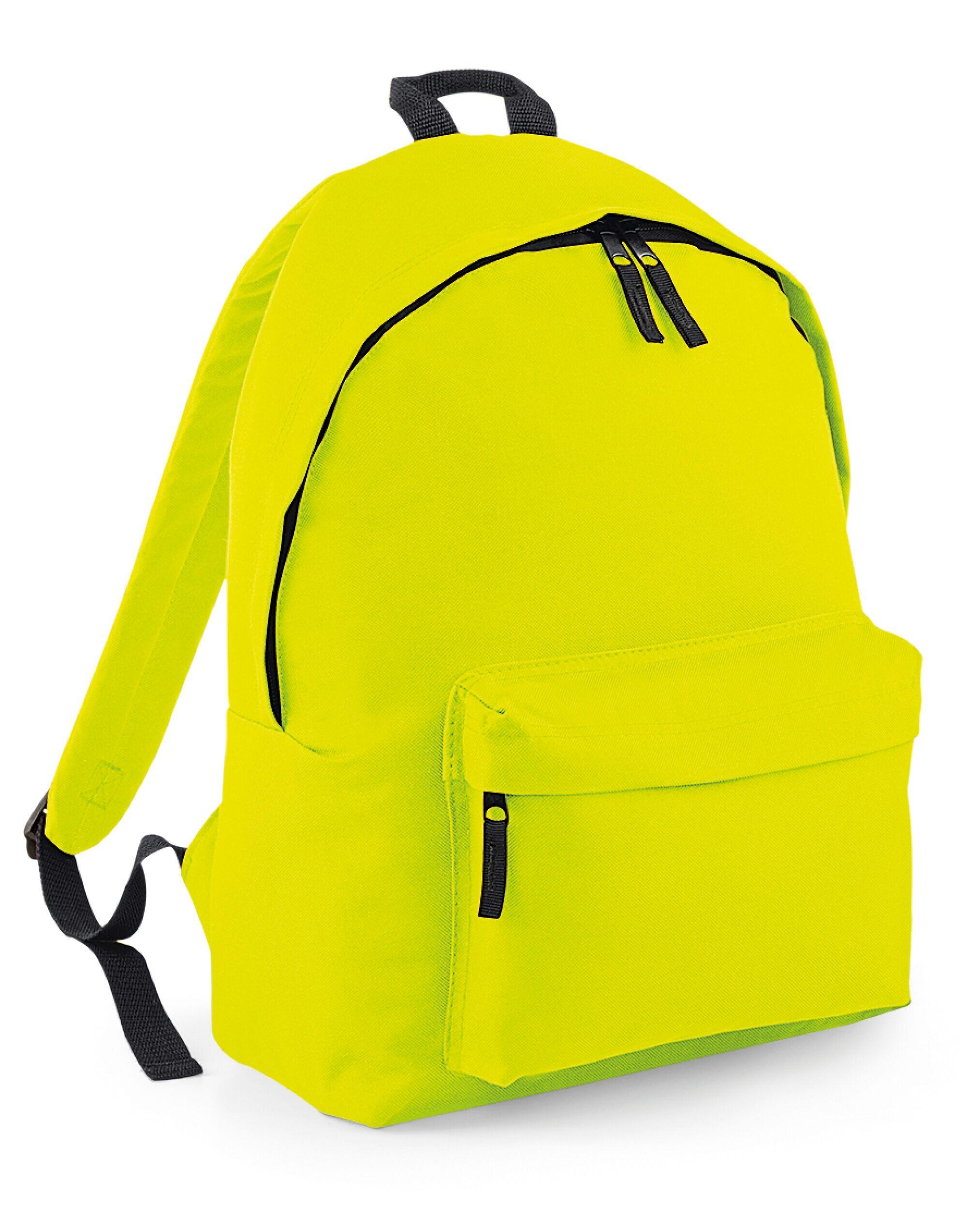 Bagbase Fluoresent Yellow Original Fashion Backpack
