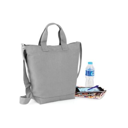 Bagbase BG673 Bagbase Canvas Day Bag Light Grey