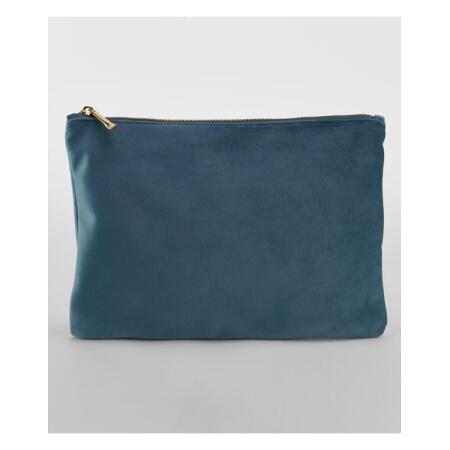Bagbase BG715 Bagbase Velvet Accessory Pouch Blue Topaz