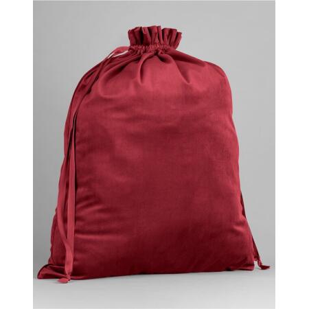 Bagbase BG718 Bagbase Velvet Gift Bag Ruby Red