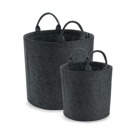 Bagbase BG728 Bagbase Felt Trug Charcoal Melange
