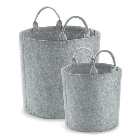 Bagbase BG728 Bagbase Felt Trug Grey Melange