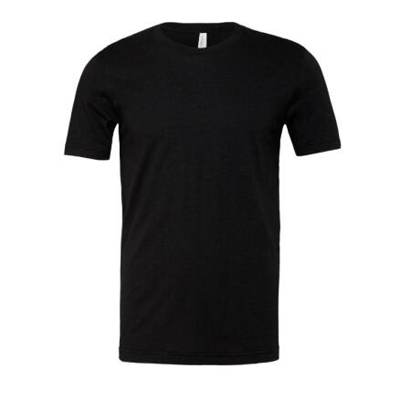 Bella CA3001CVC Bella Unisex Heather Jersey S/S Tee Black/Heather