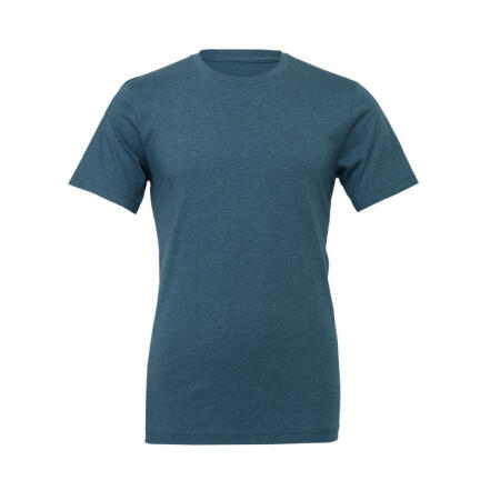 Bella CA3001CVC Bella Unisex Heather Jersey S/S Tee Heather Deep Teal