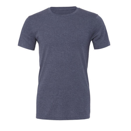 Bella CA3001CVC Bella Unisex Heather Jersey S/S Tee Heather Navy
