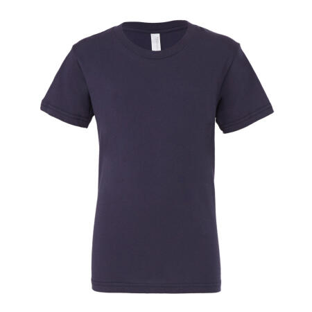 Bella Navy Youth Jersey Short Sleeve Tee