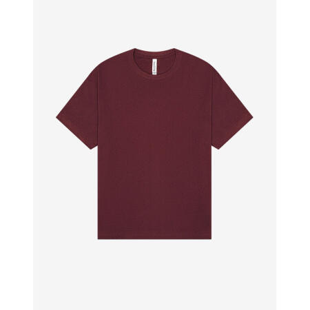 Bella CA3010 Bella Unisex Heavy Boxy Tee Maroon