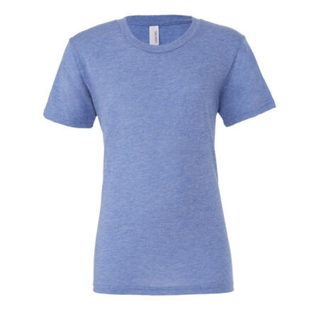 Bella CA3413 Bella Canvas Unisex Triblend Short Sleeve Tee Blue Triblend