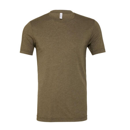 Bella CA3413 Bella Canvas Unisex Triblend Short Sleeve Tee Olive Triblend