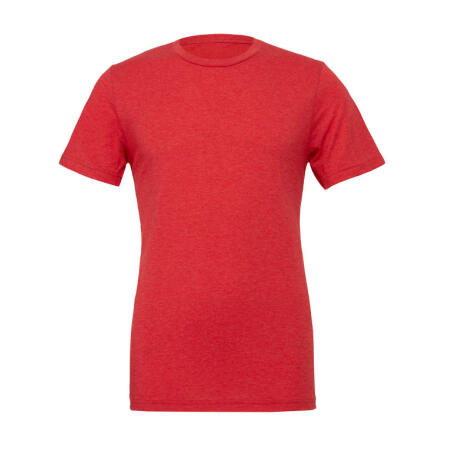 Bella CA3413 Bella Canvas Unisex Triblend Short Sleeve Tee Red Triblend