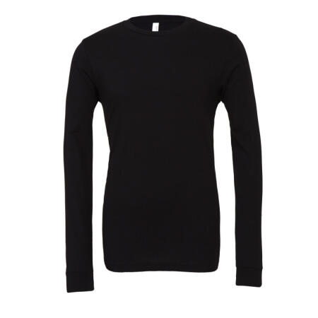 Bella CA3501 Bella Unisex Jersey Long Sleeve Tee Black