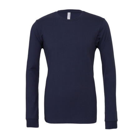 Bella CA3501 Bella Unisex Jersey Long Sleeve Tee Navy