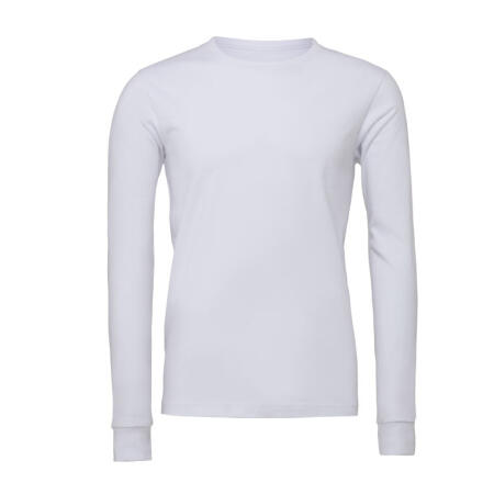Bella CA3501 Bella Unisex Jersey Long Sleeve Tee White