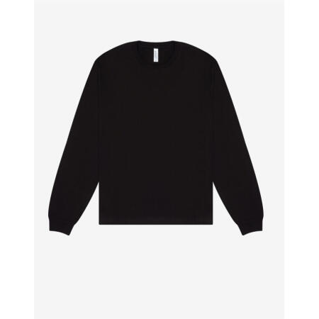 Bella CA3511 Bella Unisex Heavy Boxy Long Sleeve Tee Black