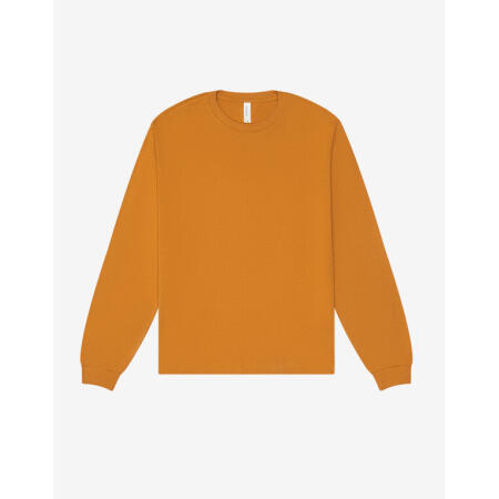 Bella CA3511 Bella Unisex Heavy Boxy Long Sleeve Tee Toast