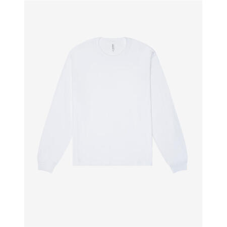 Bella CA3511 Bella Unisex Heavy Boxy Long Sleeve Tee White
