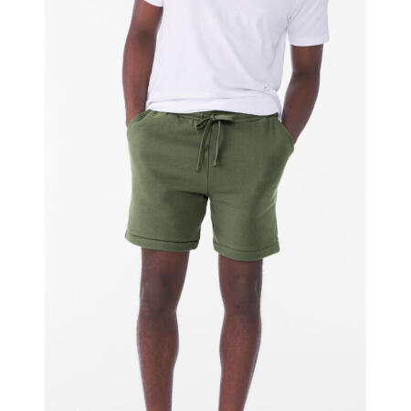 Bella CA3724 Unisex Sponge Fleece Sweatshort Tan