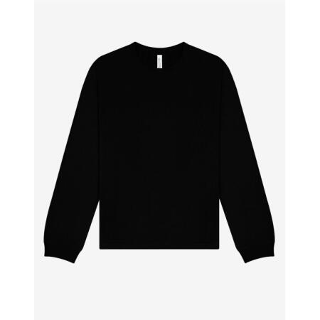 Bella CA4651 Bella Unisex Long Sleeve Heavy Tee Black
