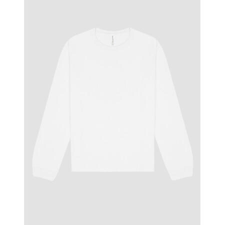 Bella CA4651 Bella Unisex Long Sleeve Heavy Tee White