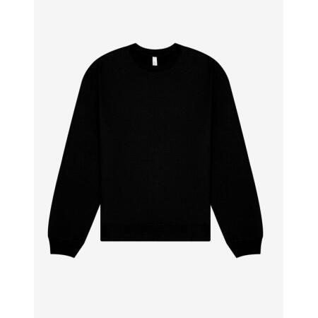 Bella CA4711 Bella Unisex Crewneck Heavy Sweatshirt Black