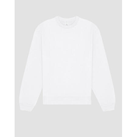 Bella CA4711 Bella Unisex Crewneck Heavy Sweatshirt White